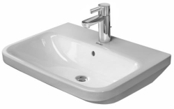 Раковина DURAVIT DuraStyle 55х44х17 см, подвесная, прямоугольная, санфарфор, цвет белый, 1 отверстие под смеситель, слив/перелив