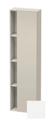 Пенал Duravit DuraStyle, 50x24x180 см, подвесной, (правый), с дверцей, с закрытыми/открытыми полками, цвет: бетонно-серый/белый матовый, в ванную комнату