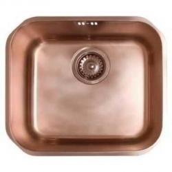 Мойка кухонная ALVEUS VARIANT MONARCH 10 COPPER 48х40х18 см, слив 90, врезная под столешницу, нержавеющая сталь с PVD покрытием, прямоугольная, цвет медь, без отверстия под смеситель Мойка кухонная ALVEUS VARIANT MONARCH 10 COPPER 48х40х18 см, слив 90, врезная под столешницу, нержавеющая сталь с PVD покрытием, прямоугольная, цвет медь, без отверстия под смеситель