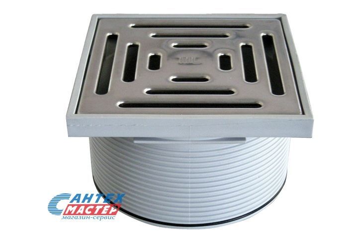 Надставной элемент Ду145 с решёткой из нержавеющей стали, HL 66.9