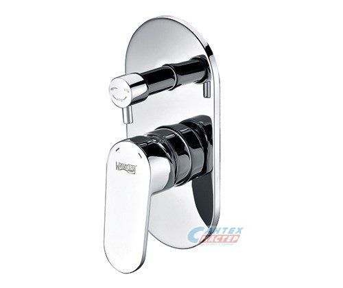 Смеситель для ванны и душа Wasserkraft Donau 5341 хром 