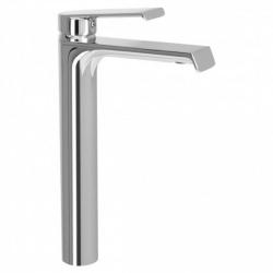 Смеситель для раковины/умывальника REA HASS однорычажный, неповоротный, высокий, длина излива 105 мм, латунь, цвет хром