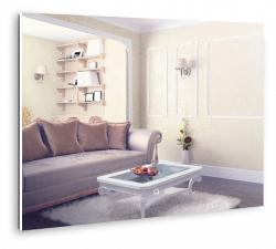 Зеркало Silver Мirrors Алмина, 80х60 см, с LED/ЛЕД-подсветкой, прямоугольное, выключатель сенсорный с функцией диммера, для ванны