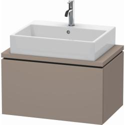 Тумба под раковину для консоли/столешницы Duravit L-Cube 72х47,7х40 см, подвесная, ДСП, цвет: базальт, 1 выдвижной ящик, прямоугольная