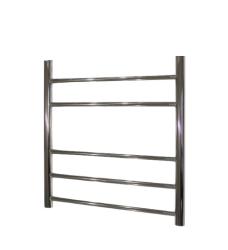 Полотенцесушитель MELODIA Shelf Eco 50*60 П5, нержавеющая сталь, водяной, цвет хром, нижнее подключение