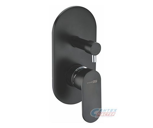 Смеситель для ванны и душа Wasserkraft Elbe 7441 покрытие soft-touch 