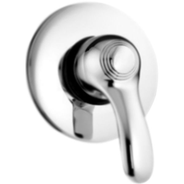 Смеситель для душа Webert Aurora однорычажный, скрытого монтажа, керамический, настенный, без излива/шланга/лейки, латунь хром Смеситель для душа Webert Aurora однорычажный, скрытого монтажа, керамический, настенный, без излива/шланга/лейки, латунь хром