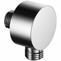 Шланговое подключение Excellent, цвет хром, прямоугольное, без держателя душевой лейки, резьбовое соединение, настенное, для душа/ванной