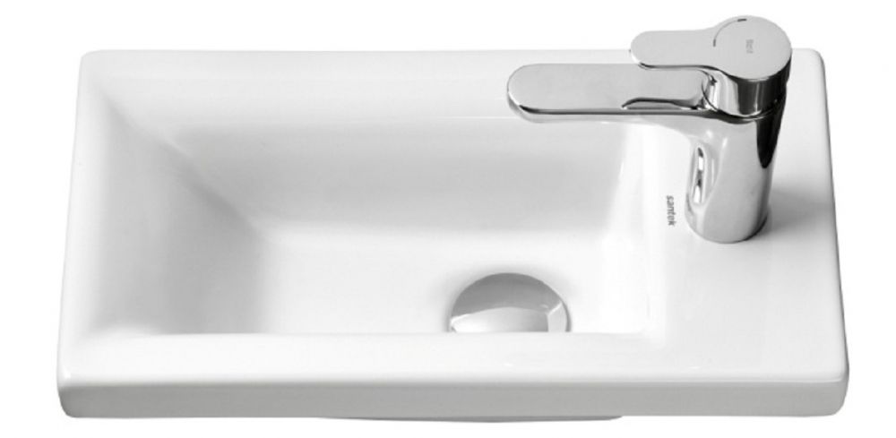 Раковина Santek Миранда 40 см с отверстием под смеситель 1.WH30.2.500
