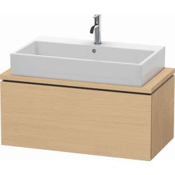Тумба под раковину для консоли/столешницы Duravit L-Cube 92х47,7х40 см, подвесная, ДСП, цвет: натуральный дуб, 1 выдвижной ящик, прямоугольная