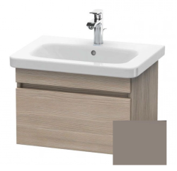 Тумба/шкафчик для консоли/столешницы Duravit DuraStyle под раковину 60х47,8х51,2 см, подвесная, ДСП, цвет: сосна терра/базальт, 1 выдвижной ящик, прямоугольная
