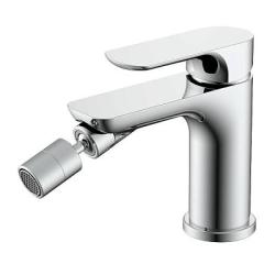 Смеситель для биде Raglo R03.50 однорычажный, керамический картридж, фиксированный излив, длина 156 мм, латунь, цвет хром, без шланга/лейки