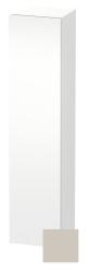 Пенал Duravit DuraStyle, 40x36x180 см, подвесной, (правый), с дверцей, с полкой, со стеклянными полками, цвет: серо-коричневый/белый матовый, в ванную комнату