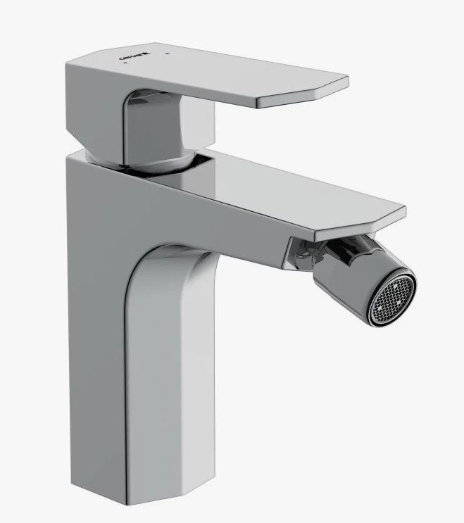 Смеситель для биде Cersanit WISLA для унитаза/биде, однорычажный, неповоротный, керамический, латунь, цвет хром