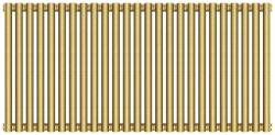 Радиатор отопления Сунержа Эстет-11 500х1125 25 секций, цвет состаренная латунь, универсальное подключение, нержавеющая сталь, трубчатый