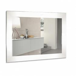 Зеркало Silver Мirrors Норма, 100х80 см, с LED/ЛЕД-подсветкой, прямоугольное, выключатель сенсорный, для ванны