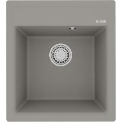 Мойка кухонная Lemark HANKA 450, 50х45х19,7 см, врезная, кварцгранит, прямоугольная, цвет грей, без отверстия под смеситель, без крыла, слив-перелив, врезная в столещницу, для кухни Мойка кухонная Lemark HANKA 450, 50х45х19,7 см, врезная, кварцгранит, прямоугольная, цвет грей, без отверстия под смеситель, без крыла, слив-перелив, врезная в столещницу, для кухни