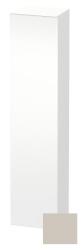 Пенал Duravit DuraStyle, 40x36x180 см, подвесной, (левый), с дверцей, с полкой, со стеклянными полками, цвет: серо-коричневый/белый матовый, в ванную комнату