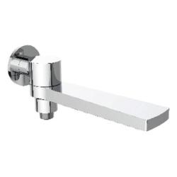 Излив Raglo R473.75 с функцией переключения, для ванны, длина 191 мм цвет хром, латунь, настенный, поворотный