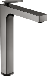 Смеситель для раковины/умывальника Axor Citterio 280, однорычажный, с рычаговой рукояткой, фиксированный излив, длина излива 20 см, керамический, латунь, цвет шлифованное красное золото, со сливным гарнитуром