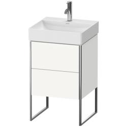 Раковина DURAVIT DuraSquare 50х47х14,5 см, подвесная, прямоугольная, санфарфор, цвет белый, 2 отверстия под смеситель, без перелива