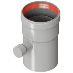 Конденсатоотводчик ROMMER D 80  коаксиальный универсальный для дымохода