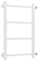 Полотенцесушитель Сунержа Стилье Версия-КБ 600х400, 4 перекладины, водяной, боковое подключение, цвет белый