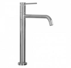 Смеситель для раковины/умывальника REA LUGANO однорычажный, поворотный, высокий, длина излива 170 мм, латунь, цвет хром