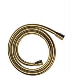 Шланг для душа Axor 125 см, 1/2” и 1/2”  для душа/лейки/ванны, в металлической оплетке, без лейки, внутренняя резьба, металлический, цвет полированное золото, душевой, для душа/ванной