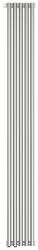 Радиатор отопления Сунержа Эстет-0 EU50 левый 1800х225 5 секций, цвет сатин, левое подключение, нержавеющая сталь, трубчатый