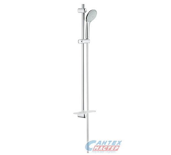 Душевой гарнитур Grohe Euphoria 110 Mono с 1-режимной лейкой и полочкой, штанга 900 мм хром 27267001