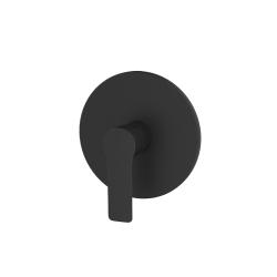 Смеситель для ванны/душа Esko Singapore black настенный, однорычажный, встраиваемый, без излива, латунь, цвет черный матовый SB 83