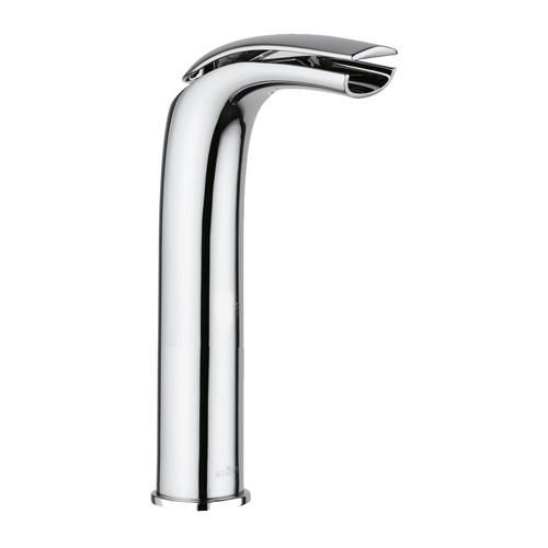 Смеситель для раковины Webert Aria однорычажный, неповоротный, каскадный высокий излив, длина 145 мм, латунь, цвет хром