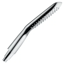 Лейка душевая Hansgrohe Raindance PuraVida 120 Baton 1 jet, настенная, прямоугольная, с 1 режимом, хромированная/пластмассовая, цвет хром, ручная, для душа/ванной