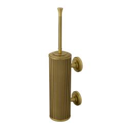 Ершик Migliore Fortuna, настенный, цвет бронза, латунь/металлический, крышка, округлый для туалета/унитаза, туалетный