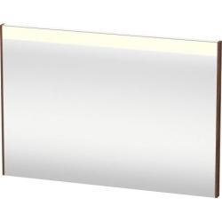 Зеркало Duravit Brioso, 102х70х4,5 см с LED/ЛЕД-подсветкой, прямоугольное, подвесное/настенное, цвет рамы: белый глянец, сенсорный выключатель, диммер, для ванной