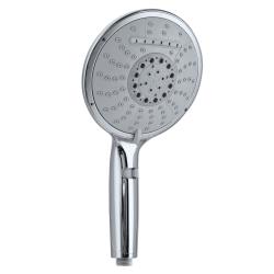 Душевая лейка Olives D181 круглая, 4 режима, хром, ABS пластик, 150х292 мм