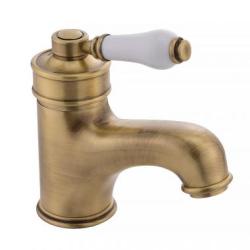 Смеситель для душа Migliore Lady, настенный, двухвентильный, без излива, керамический, латунь, цвет медь