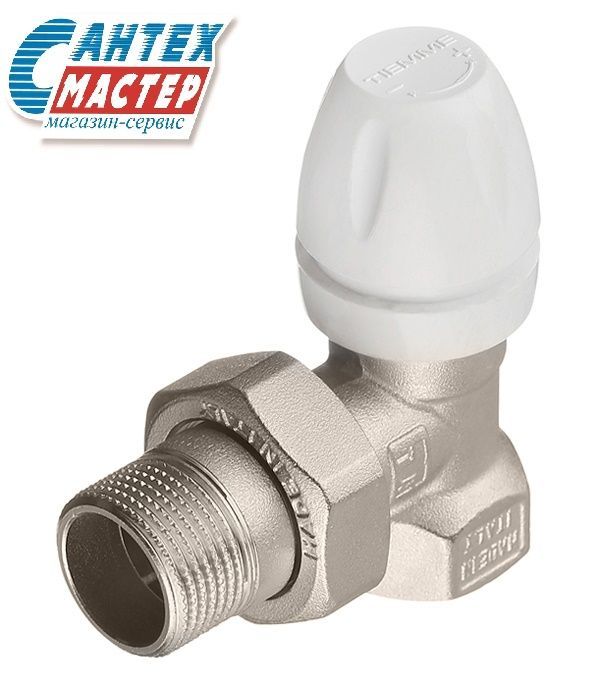 Клапан термостатический угловой 1/2,Tmax=110°С, Tiemme 3300005