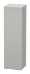 Пенал Duravit DuraStyle, 40x36x140 см, подвесной, (левый), с дверцей, с полкой, со стеклянными полками, цвет: бетонно-серый/базальт, в ванную комнату