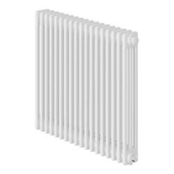 Радиатор Royal Thermo Insignia VC3050 стальной 3 трубчатый, 18 секций, нижнее подключение, для отопления квартиры, дома, водяные, мощность 1530 Вт, цвет белый RAL9016