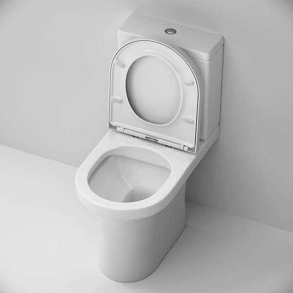 Унитаз компакт Am.Pm X-Joy 820х625х370 мм цвет белый, напольный, горизонтальный (прямой) выпуск, безободковый, с сиденьем микролифт, дюропласт, нижняя подводка воды, антивсплеск 