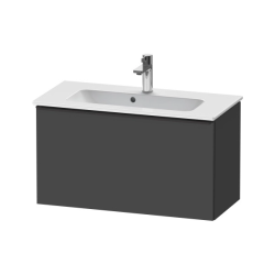 Тумба под раковину Duravit D-Neo, 81х37,2х44 см, подвесная, 1 выдвижной ящик, ДСП, цвет: графит матовый, шкафчик навесной, прямоугольная, правая/левая, в ванную комнату Тумба под раковину Duravit D-Neo, 81х37,2х44 см, подвесная, 1 выдвижной ящик, ДСП, цвет: графит матовый, шкафчик навесной, прямоугольная, правая/левая, в ванную комнату