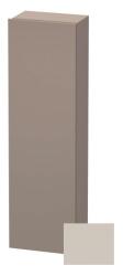 Пенал Duravit DuraStyle, 40x24x140 см, подвесной, (правый), с дверцей, с полкой, со стеклянными полками, цвет: серо-коричневый/базальт, в ванную комнату