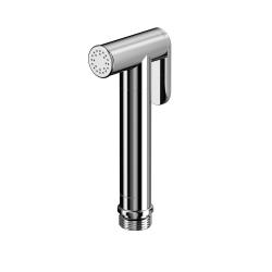 Гигиеническая лейка Whitecross Y, ручная, округлая, 1 режим, цвет: хром, латунь, однорежимная, для биде, к смесителю