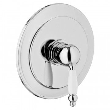 Смеситель для душа Webert Dorian однорычажный, скрытого монтажа, керамический, настенный, без излива/шланга/лейки, латунь хром