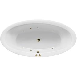 Ванна Excellent Lumina SOFT, 190х95 см, акриловая, цвет- белый/бронза, (с гидромассажем), с каркасом, овальная, правосторонняя/левосторонняя, правая/левая, универсальная, отдельностоящая