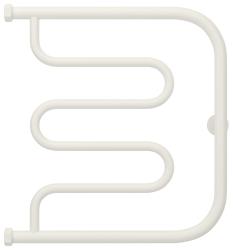 Полотенцесушитель Сунержа "Лира+" 500x500 Н. Г. 1", водяной, цвет матовый белый