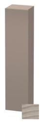 Пенал Duravit DuraStyle, 40x36x180 см, подвесной, (левый), с дверцей, с полкой, со стеклянными полками, цвет: сосна серебристая/базальт, в ванную комнату