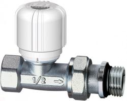 Клапан термостатический Far прямой 3/4"вн. с предварительной преднастройкой, хромированный FT 1648 34